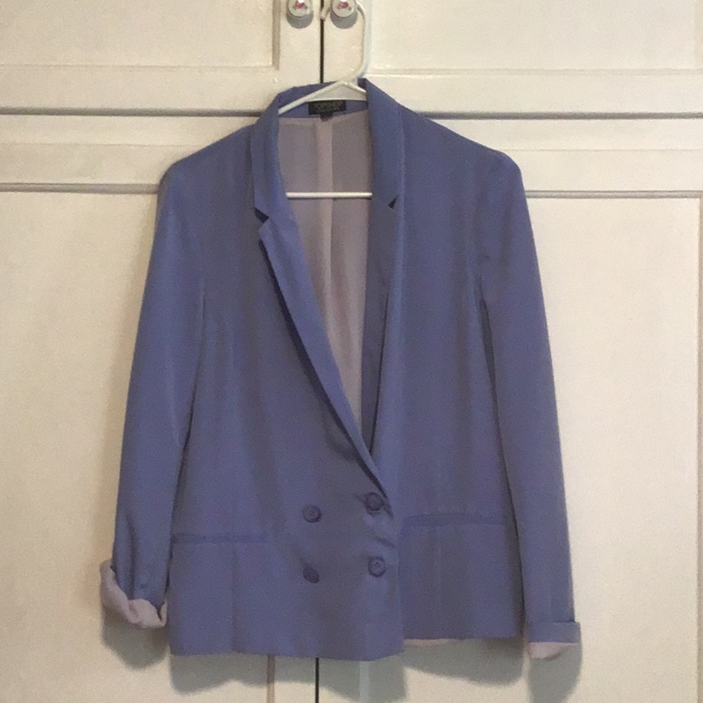 Top shop lilac blazer